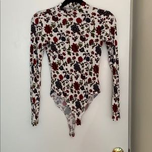 Floral bodysuit